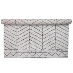 Bloomingville Baumwollteppich Muster