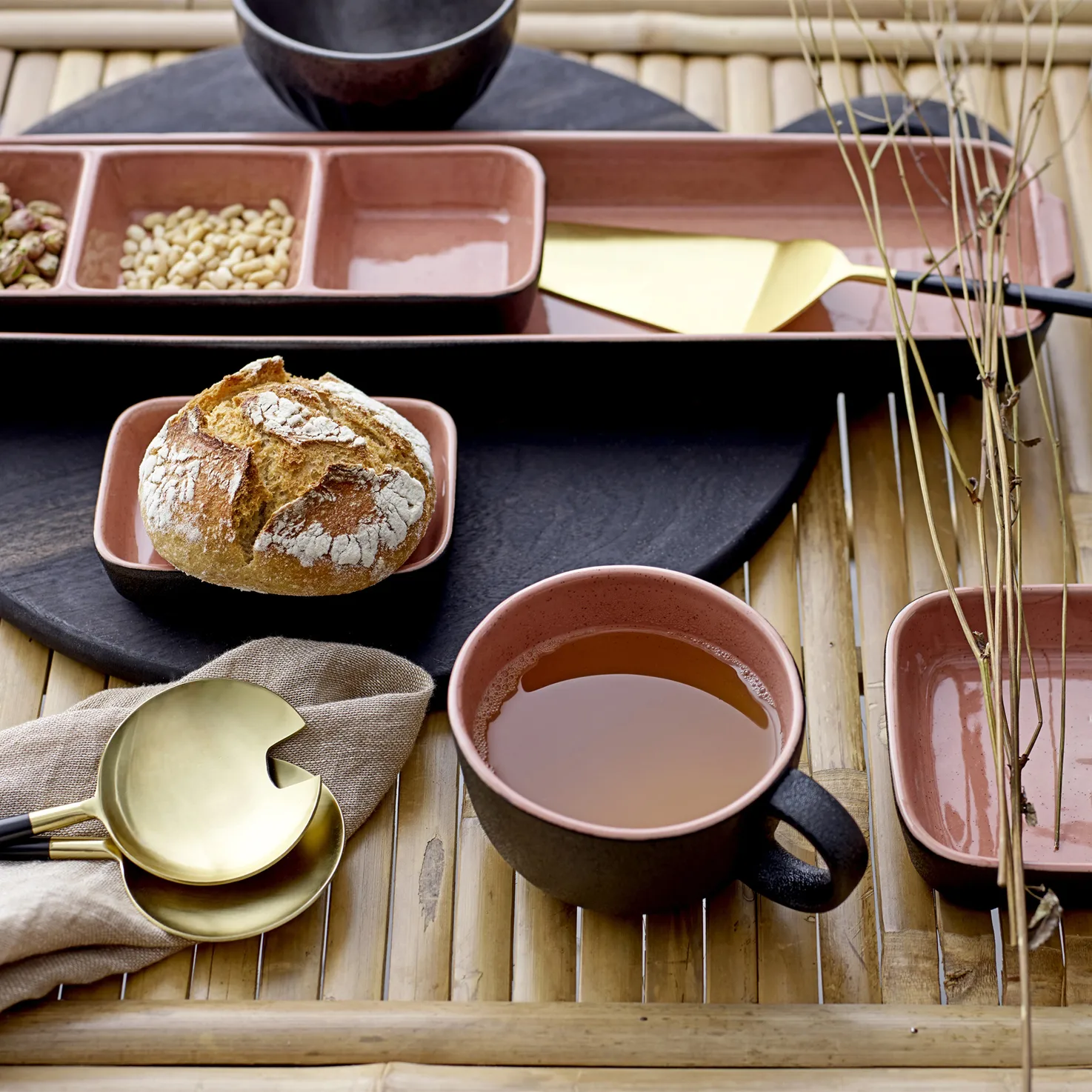 Bloomingville Sienna Servierteller 5 Bloomingville Sienna Servierteller – Bild 3