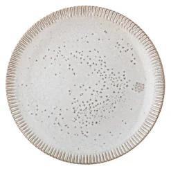 Bloomingville Thea Teller Steingut Grau