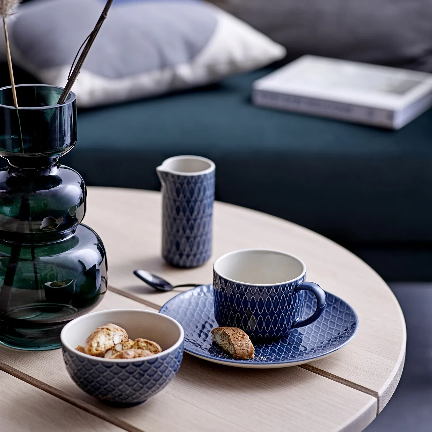 Bloomingville Glasvase 25cm 5 Bloomingville Glasvase 25cm – Bild 3