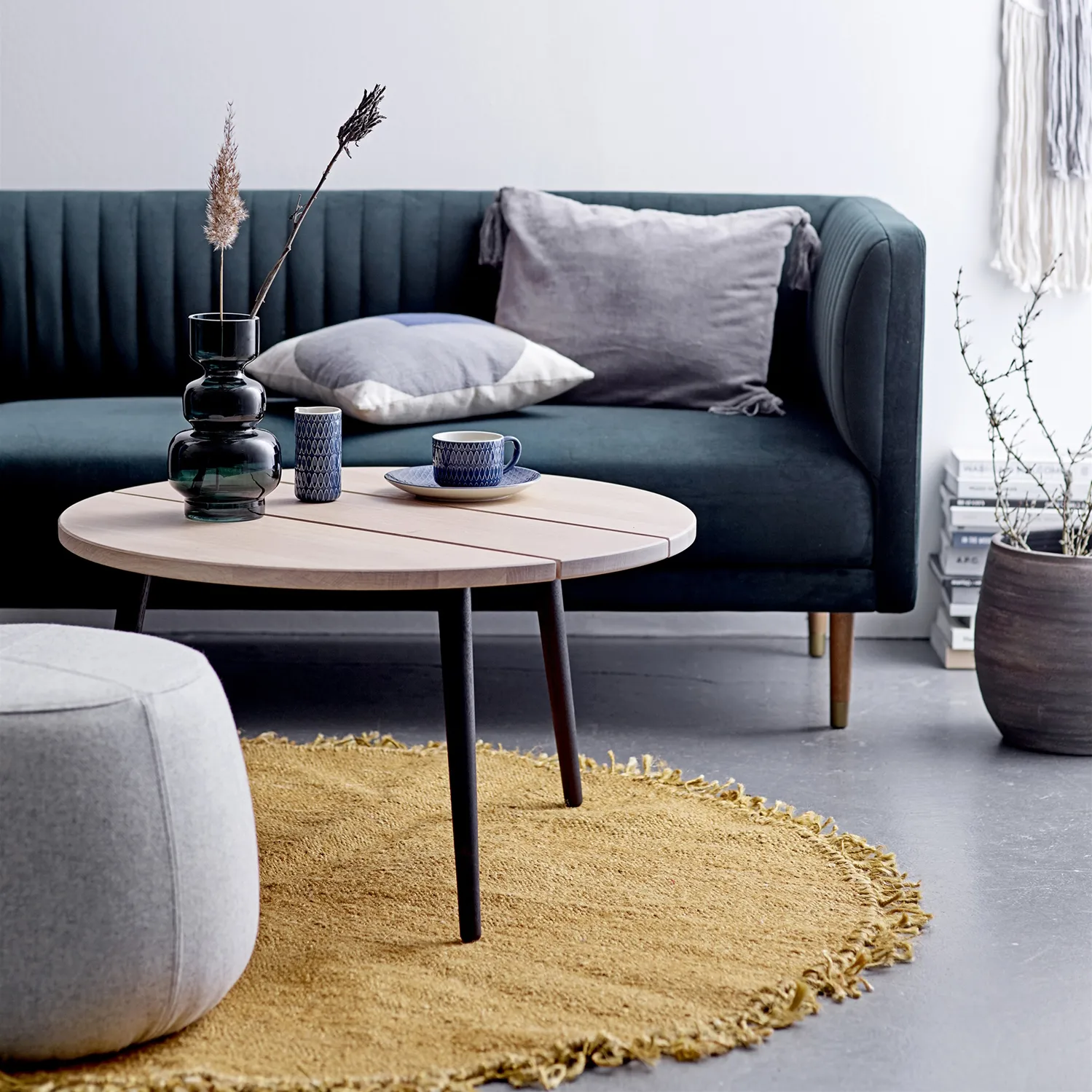 Bloomingville Glasvase 25cm 4 Bloomingville Glasvase 25cm – Bild 2