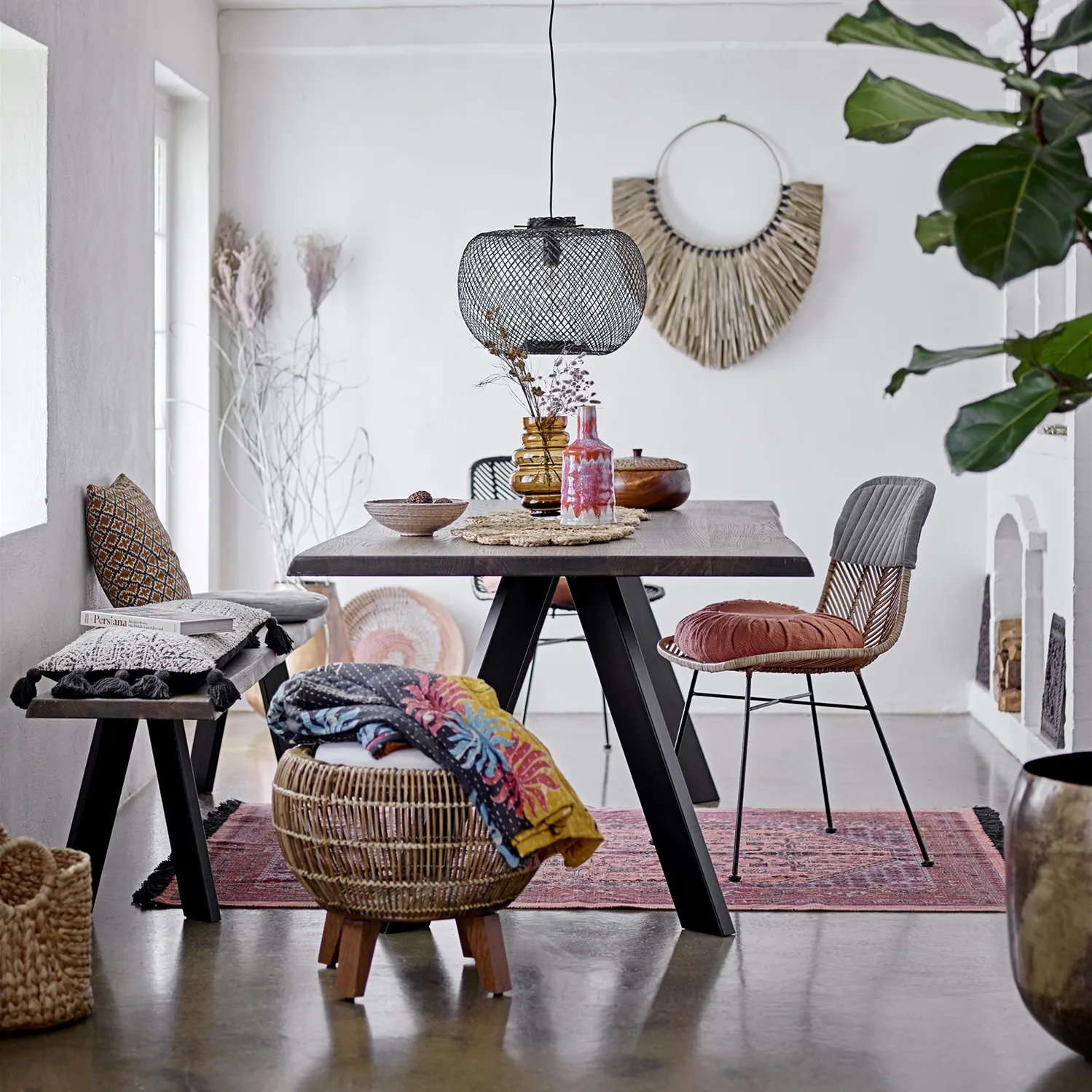 Bloomingville Glasvase 24cm 4 Bloomingville Glasvase 24cm – Bild 2