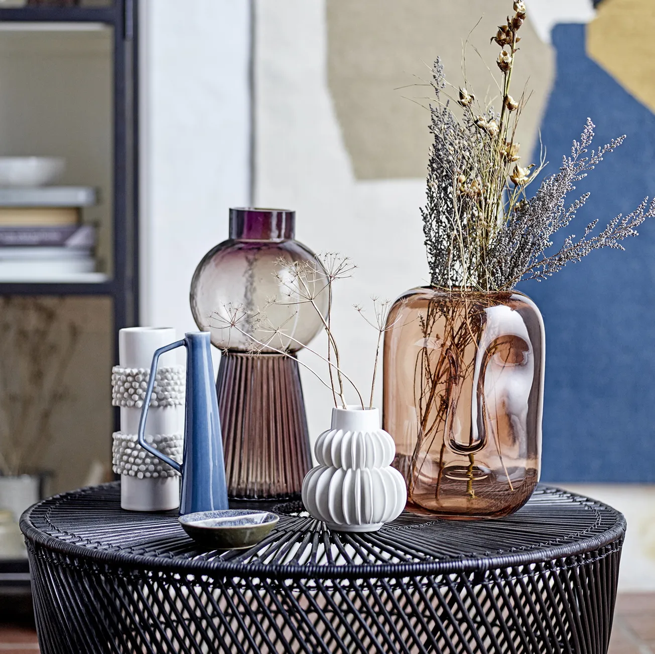 Bloomingville Glasvase 33,5cm 4 Bloomingville Glasvase 33,5cm – Bild 2