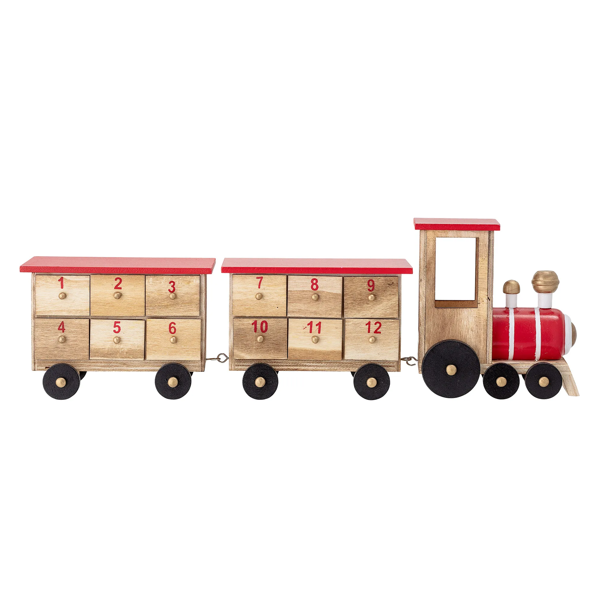 Bloomingville Paulownia Weihnachtskalender Zug 3 Bloomingville Paulownia Weihnachtskalender Zug