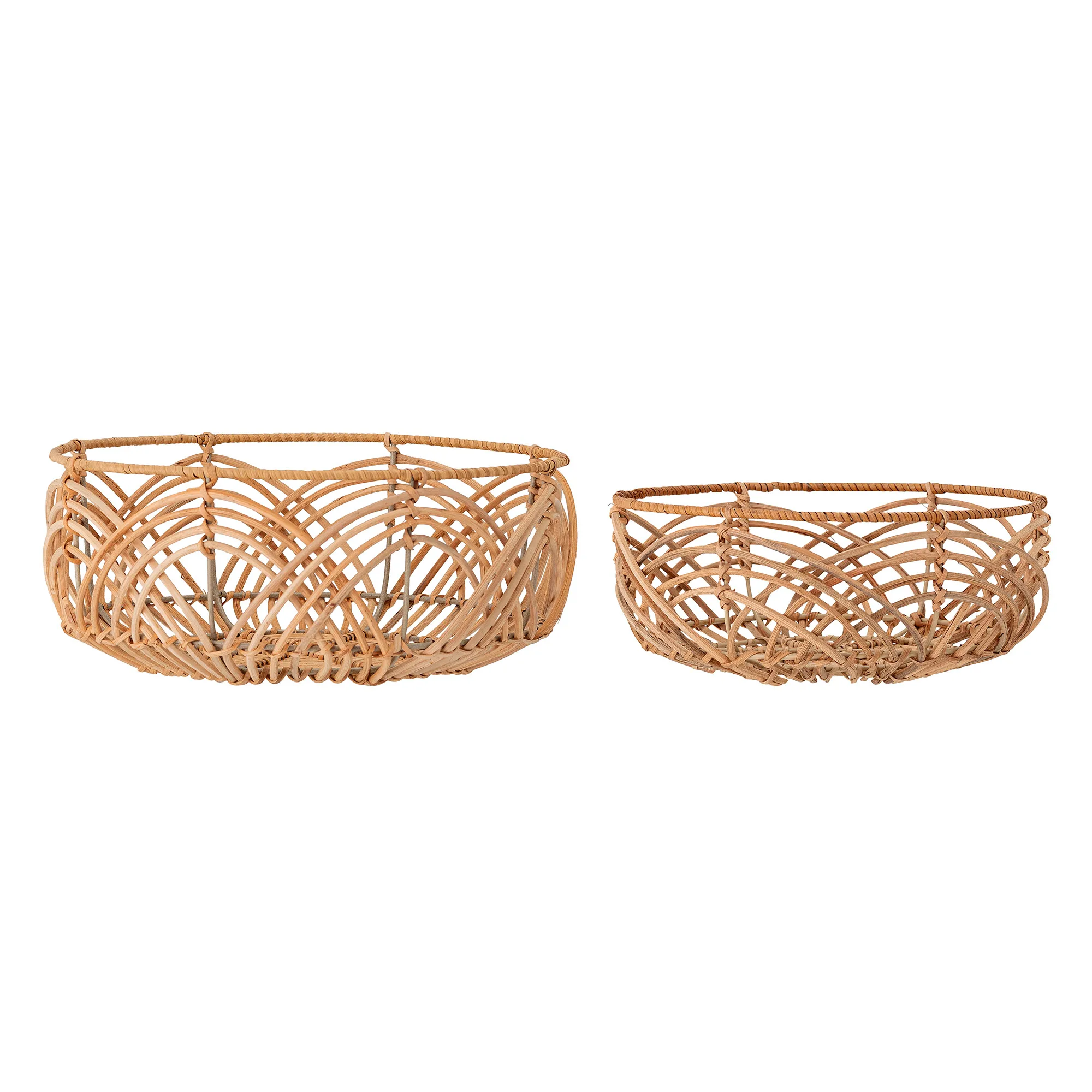 Bloomingville Brotkorb Rattan 2er Pack 3 Bloomingville Brotkorb Rattan 2er Pack