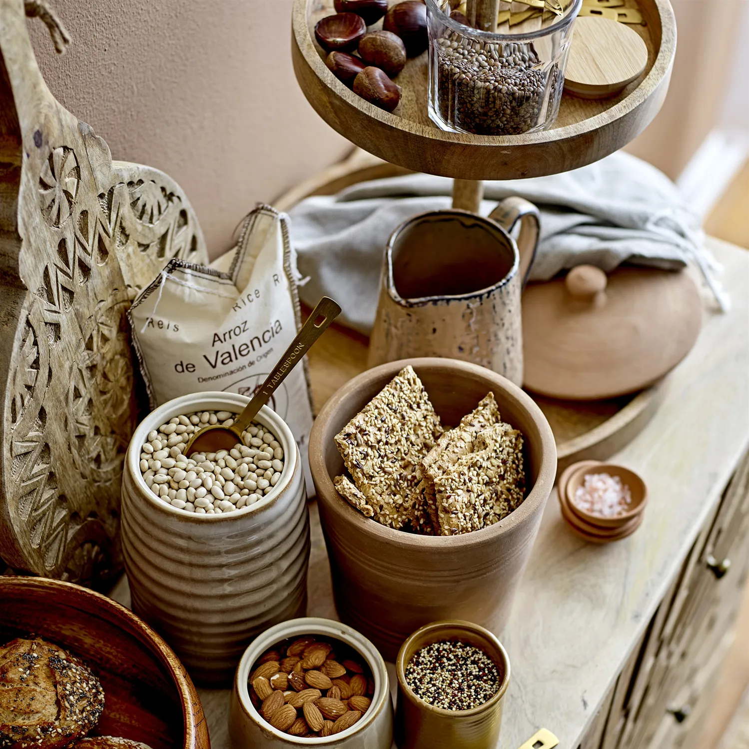 Bloomingville Tortenständer Mangoholz 41,5cm 5 Bloomingville Tortenständer Mangoholz 41,5cm – Bild 3