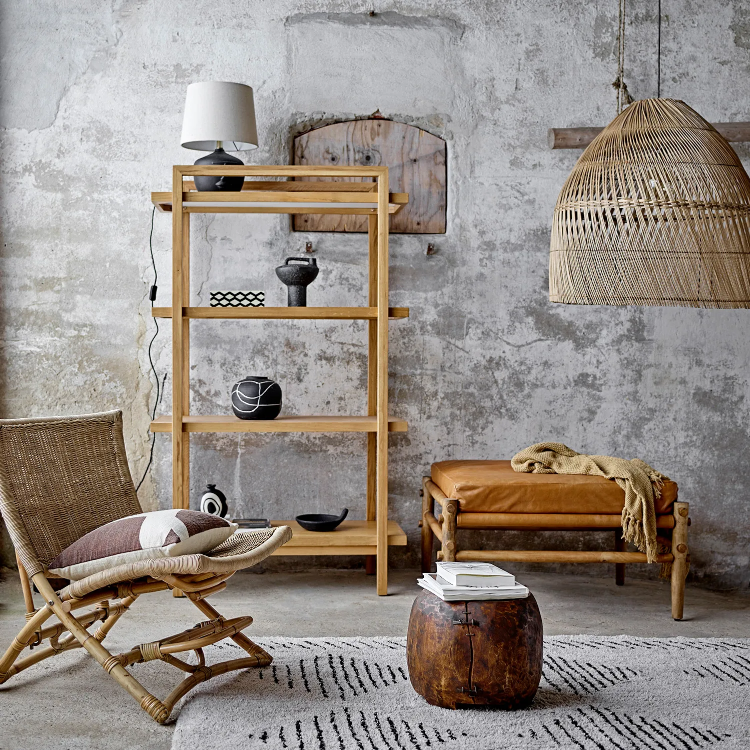 Bloomingville Matheo Tischleuchte 43cm 5 Bloomingville Matheo Tischleuchte 43cm – Bild 3