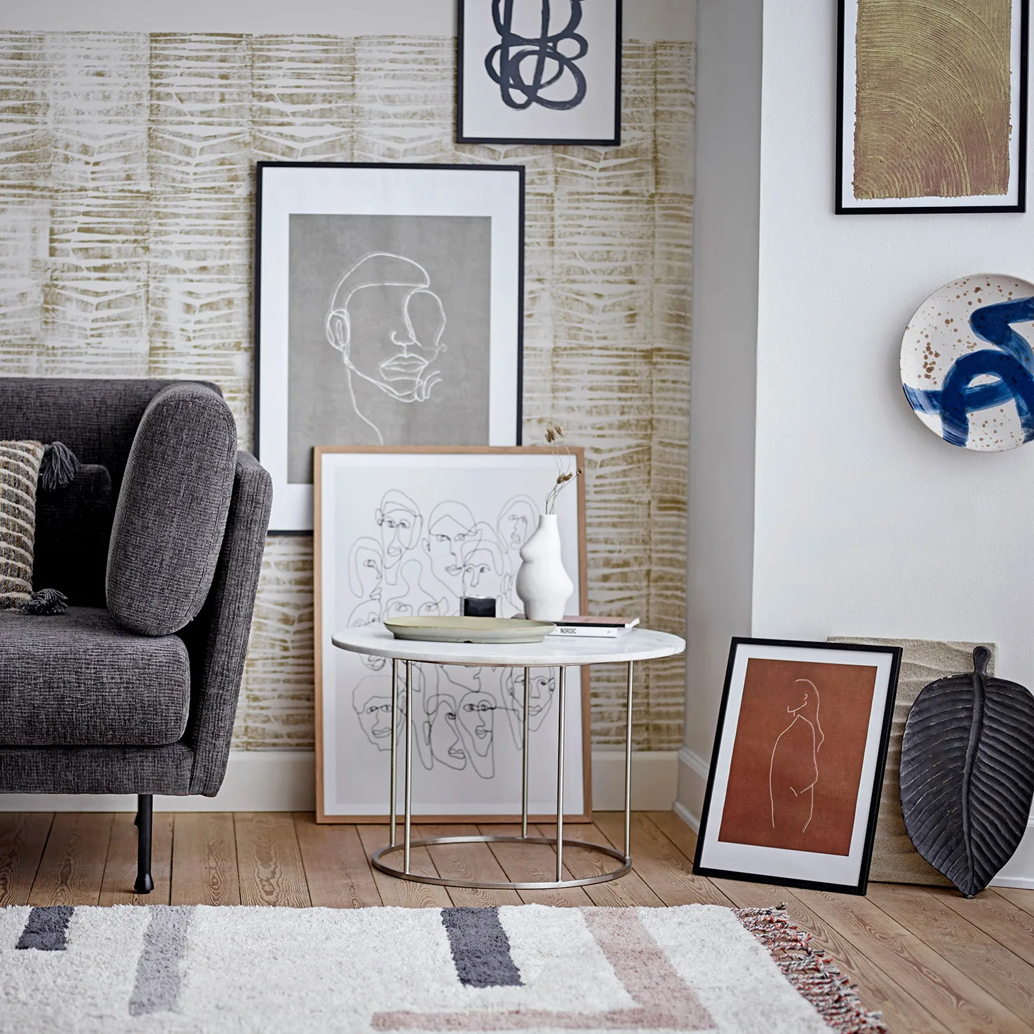 Bloomingville Kylar Dekorationsteller 6 Bloomingville Kylar Dekorationsteller – Bild 4