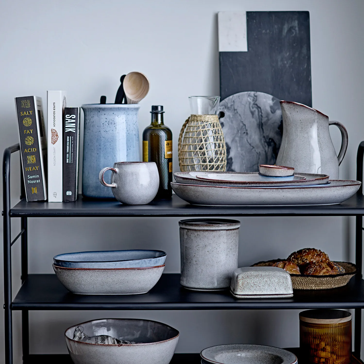 Bloomingville Elvia Schneidebrett Marmor 23 X 45,5cm 4 Bloomingville Elvia Schneidebrett Marmor 23 X 45,5cm – Bild 2