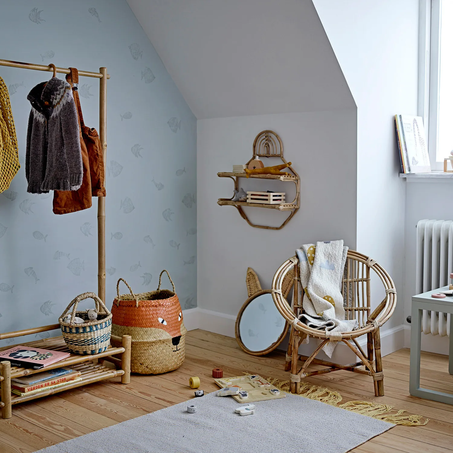 Bloomingville Fritse Verwahrungskorb Fuchs 4 Bloomingville Fritse Verwahrungskorb Fuchs – Bild 2