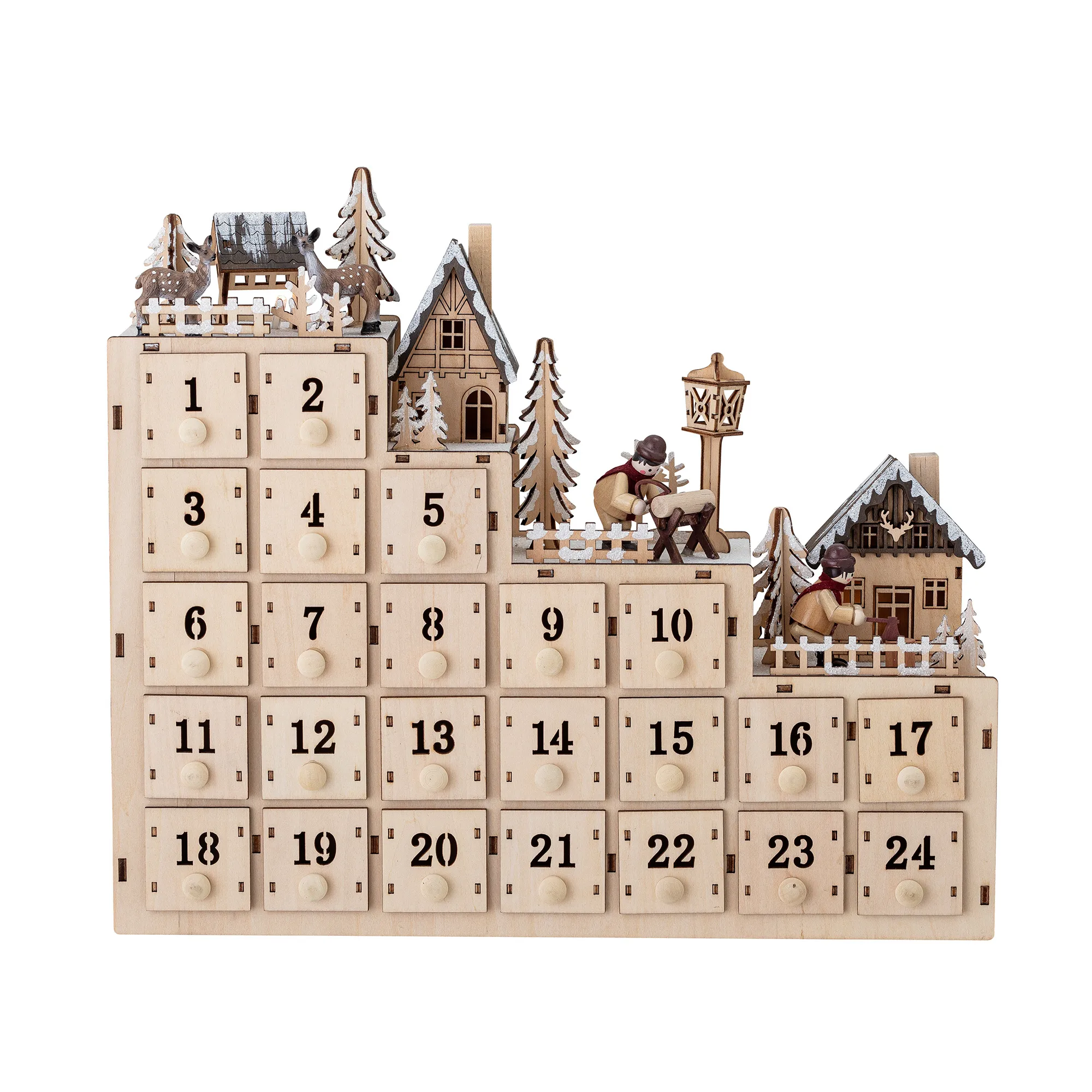 Bloomingville Richie Adventskalender 33 X 38cm 3 Bloomingville Richie Adventskalender 33 X 38cm