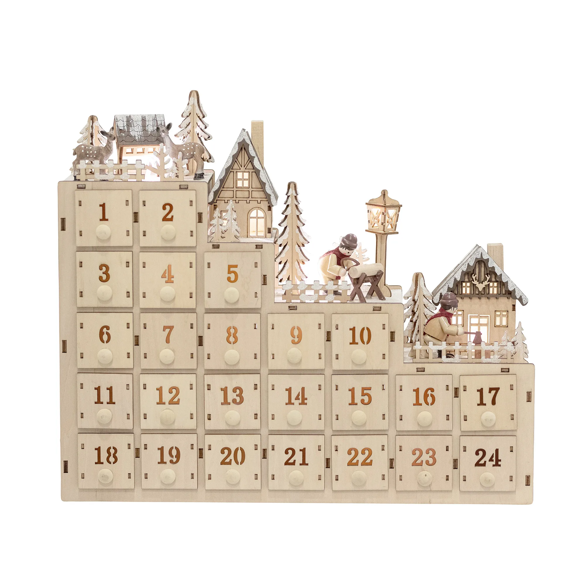 Bloomingville Richie Adventskalender 33 X 38cm 4 Bloomingville Richie Adventskalender 33 X 38cm – Bild 2