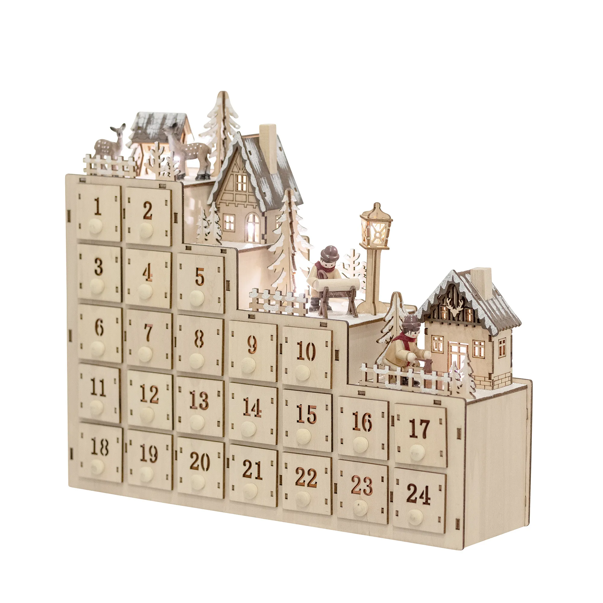 Bloomingville Richie Adventskalender 33 X 38cm 5 Bloomingville Richie Adventskalender 33 X 38cm – Bild 3