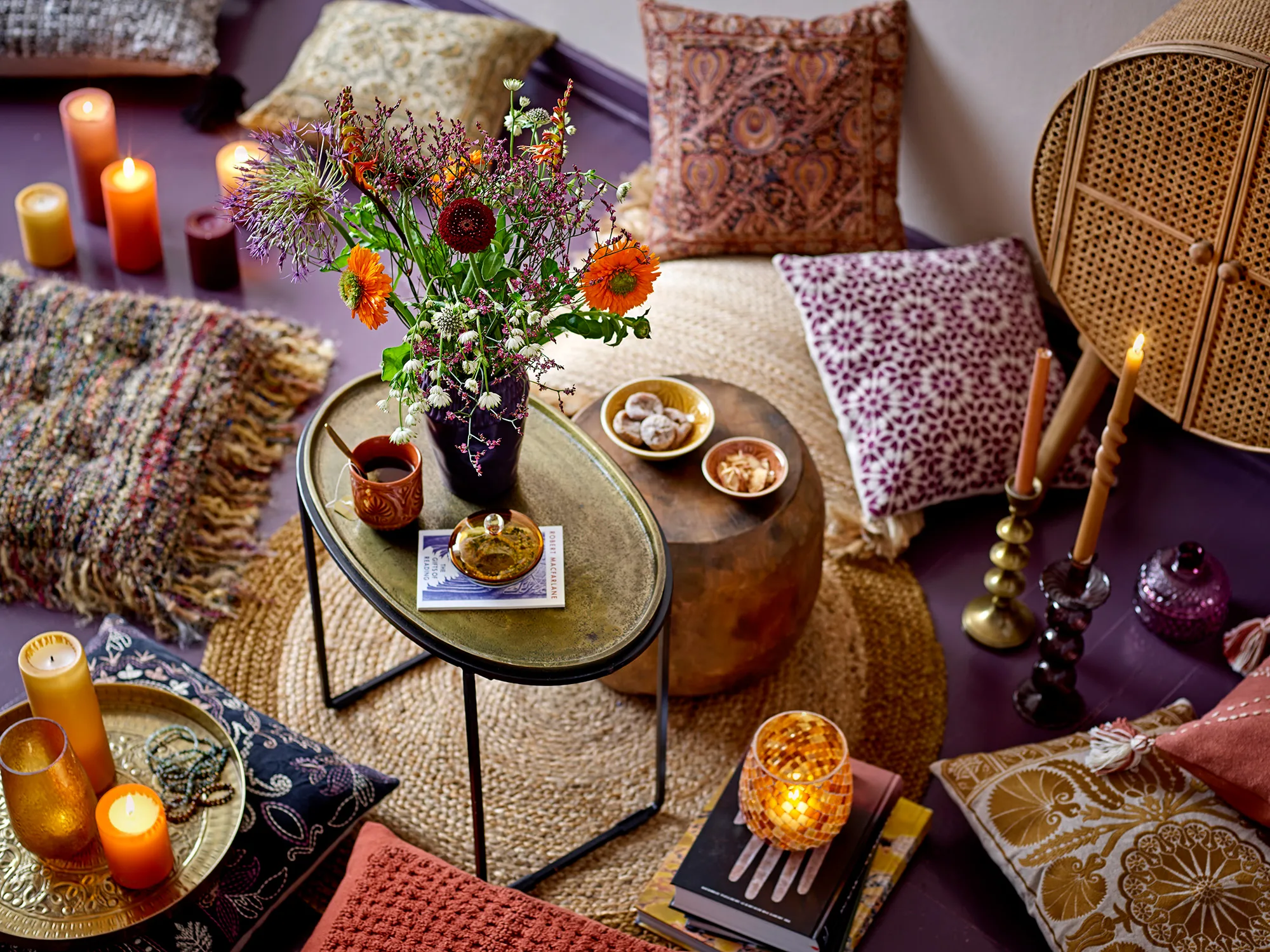 Bloomingville Shimmer Kerze 4er Pack 5 Bloomingville Shimmer Kerze 4er Pack – Bild 3