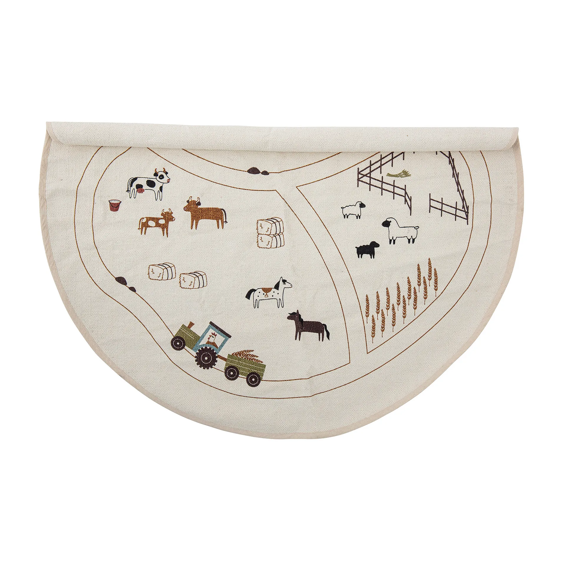 Bloomingville Thune Teppich Ø130cm 4 Bloomingville Thune Teppich Ø130cm – Bild 2