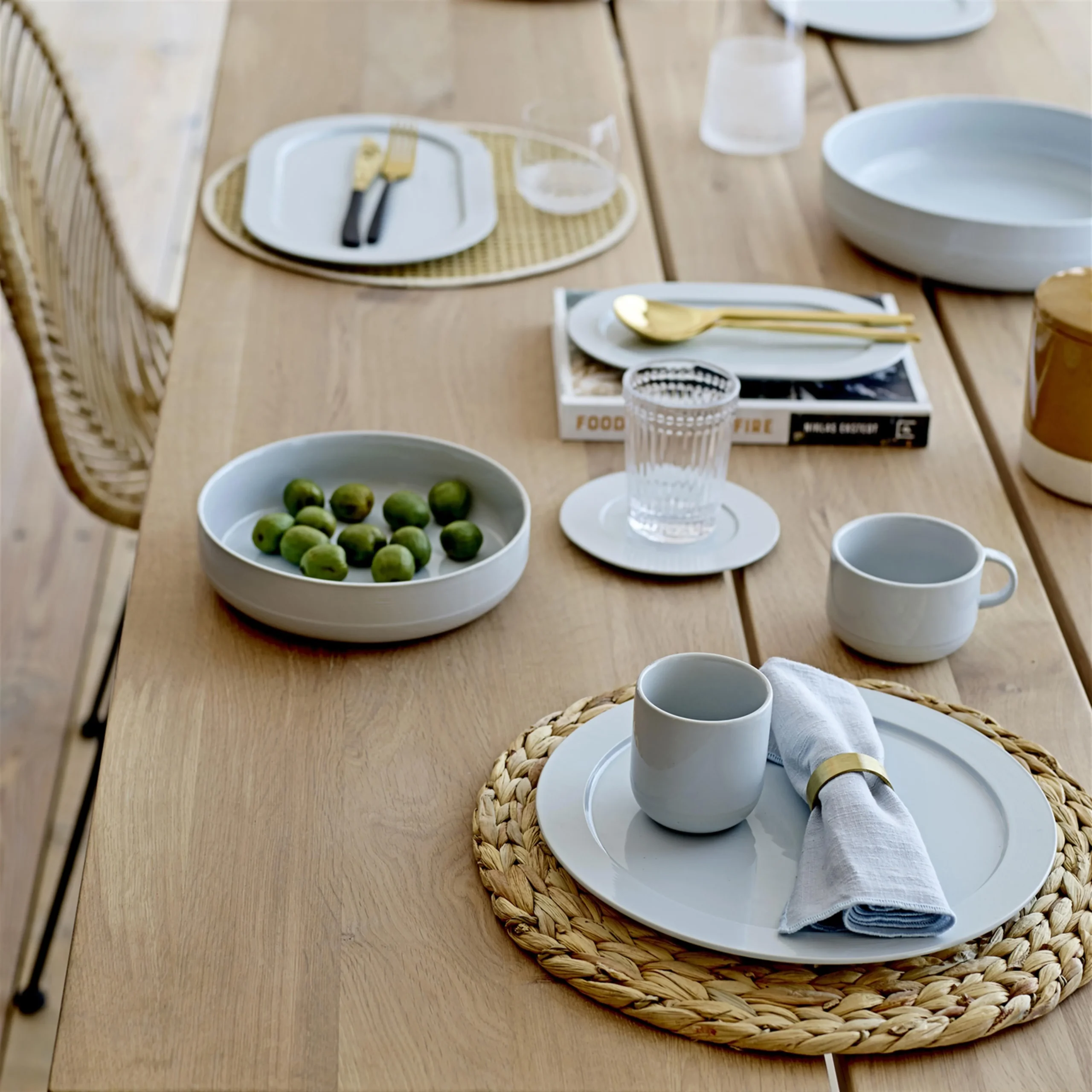 Bloomingville Platzdecke Geflochten 5 Bloomingville Platzdecke Geflochten – Bild 3